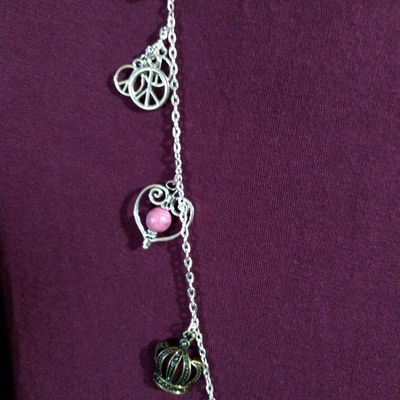 Custom long charm necklace- this exact is sold. - Picture 4 of 4